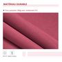 Voir la diapositive 4 : OUTSUNNY Store banne manuel rétractable aluminium polyester imperméabilisé 3L x 2,5l m rouge bordeaux