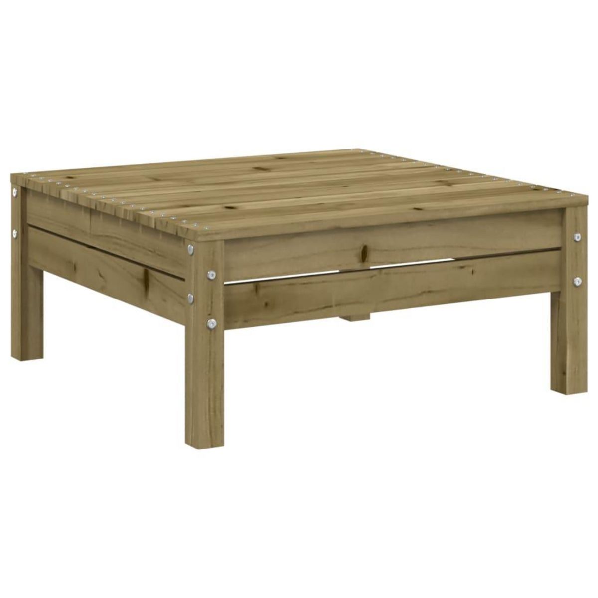 VIDAXL Salon de jardin 9 pcs avec coussins bois de pin impregne