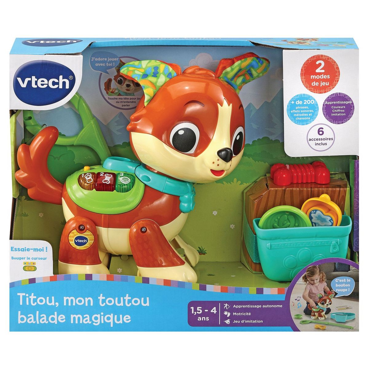 VTECH Titou, mon toutou balade magique