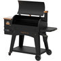 Voir la diapositive 3 : PITBOSS Barbecue pellet ONYX AUSTIN, sur chariot,de 82 à 260 °, surface de cuisson 90 x 50 cm