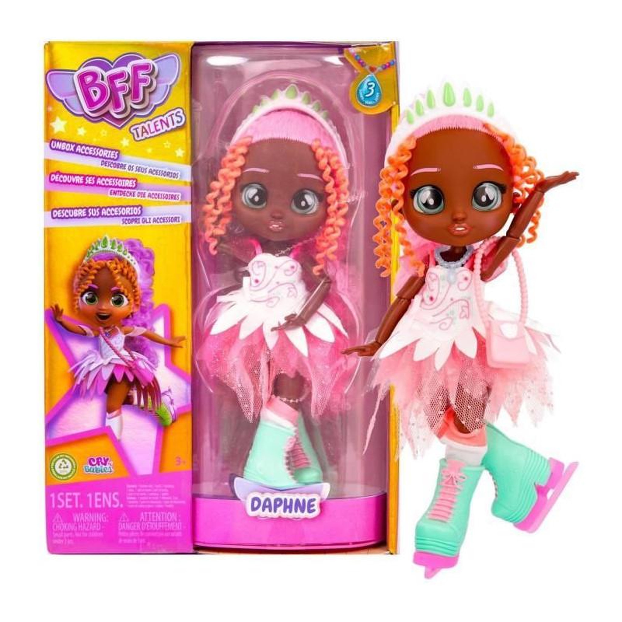 Voir la diapositive 6 : IMC Toys Poupée Cry Babies BFF - Daphné