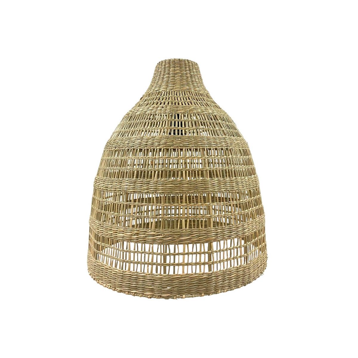 Lumisky Abat-jour FREYA LONG Beige Herbe marine D49 cm