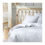 Voir la diapositive 1 : Today Parure de lit - TODAY - 123319 - 2 personnes - 240x220cm - Gaze de coton unie - Craie