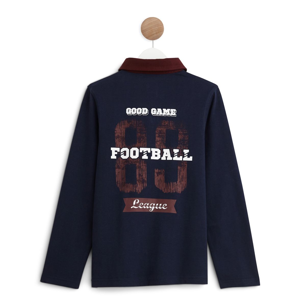 IN EXTENSO Polo manches longues garçon