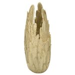 Paris Prix Vase Design Plumes  Feathers  80cm Or