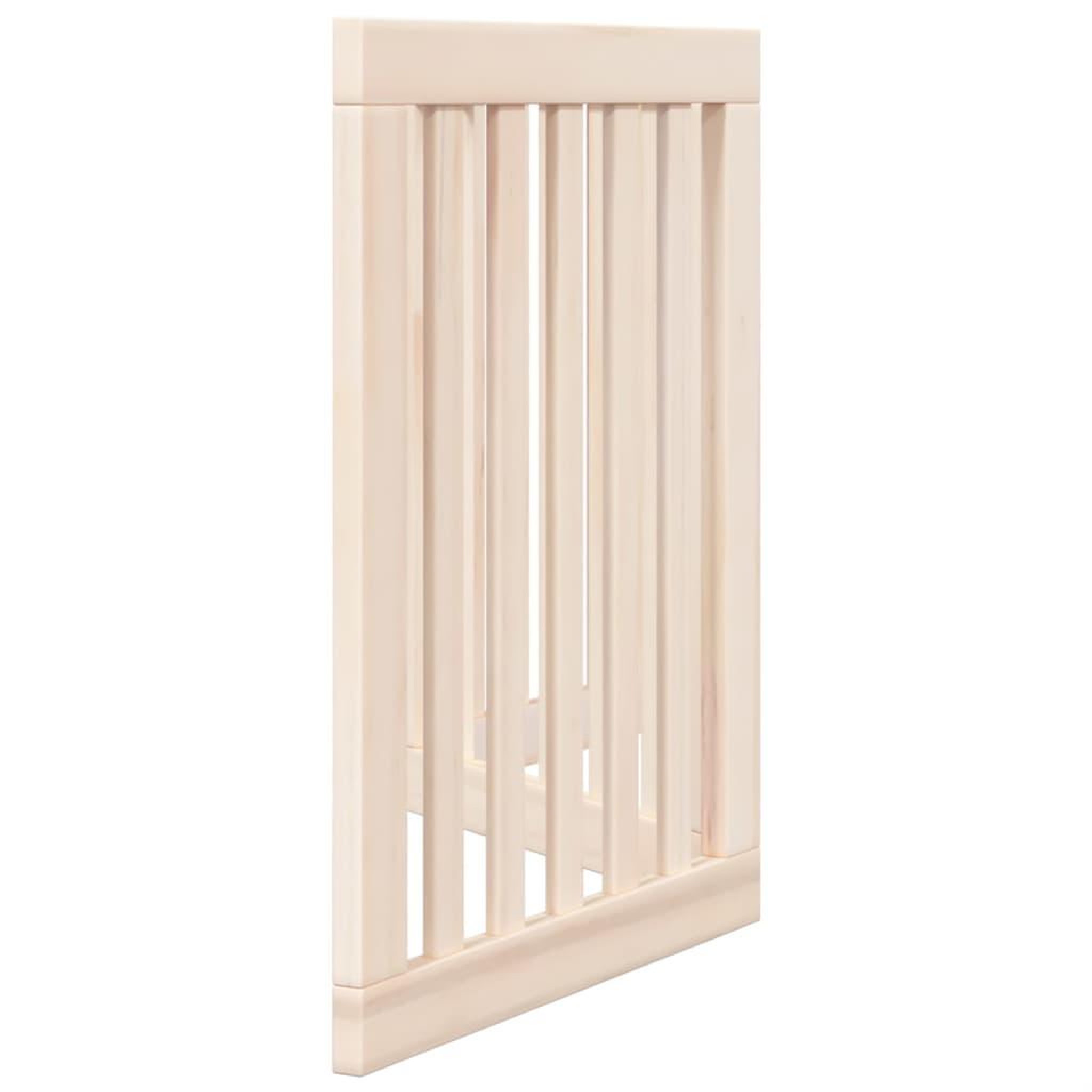 Voir la diapositive 5 : VIDAXL Barriere pour chien pliable 3 panneaux 150 cm bois de peuplier