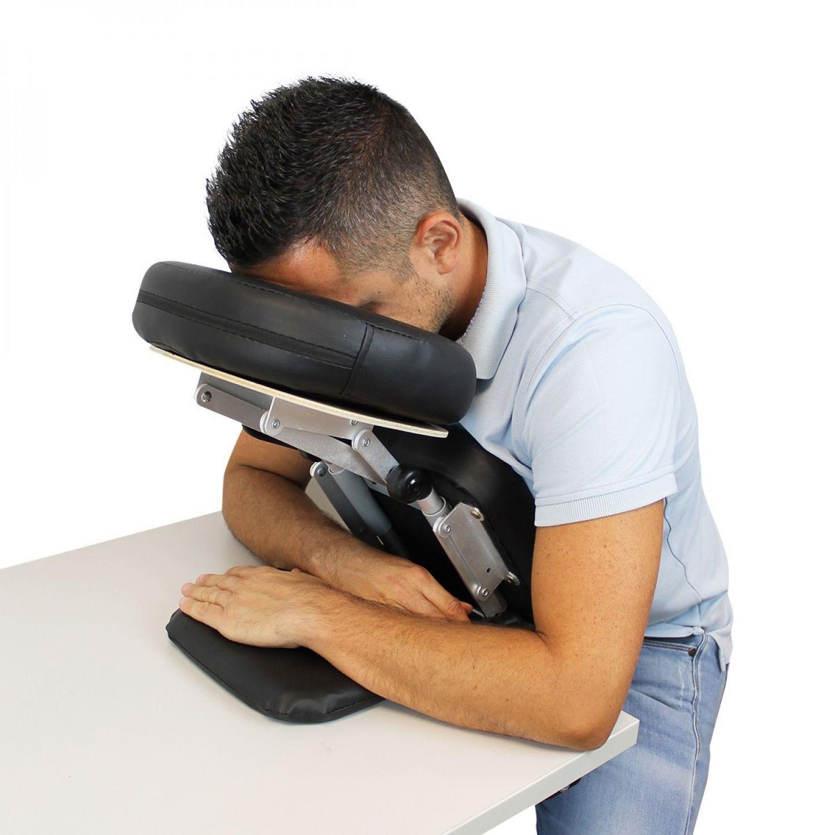 VIVEZEN Appui tête, têtière de massage universelle transportable - Noir