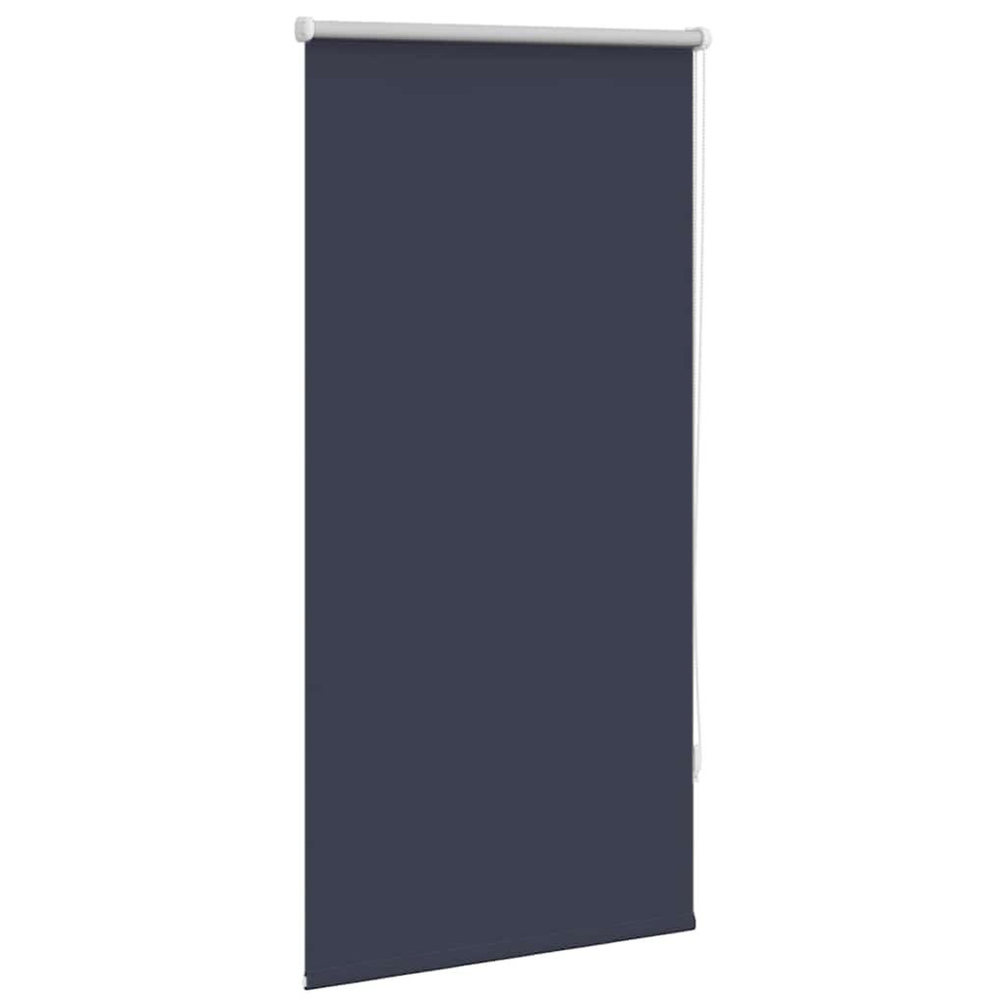Voir la diapositive 3 : VIDAXL Store enrouleur occultant 64,4 x 120 cm, largeur du tissu 60 cm, bleu marine