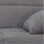 Voir la diapositive 5 : MARKET24 Canapé clic clac 3 places - Gris clair - Matelas 14 cm - 130 x 190 cm - MEGAN