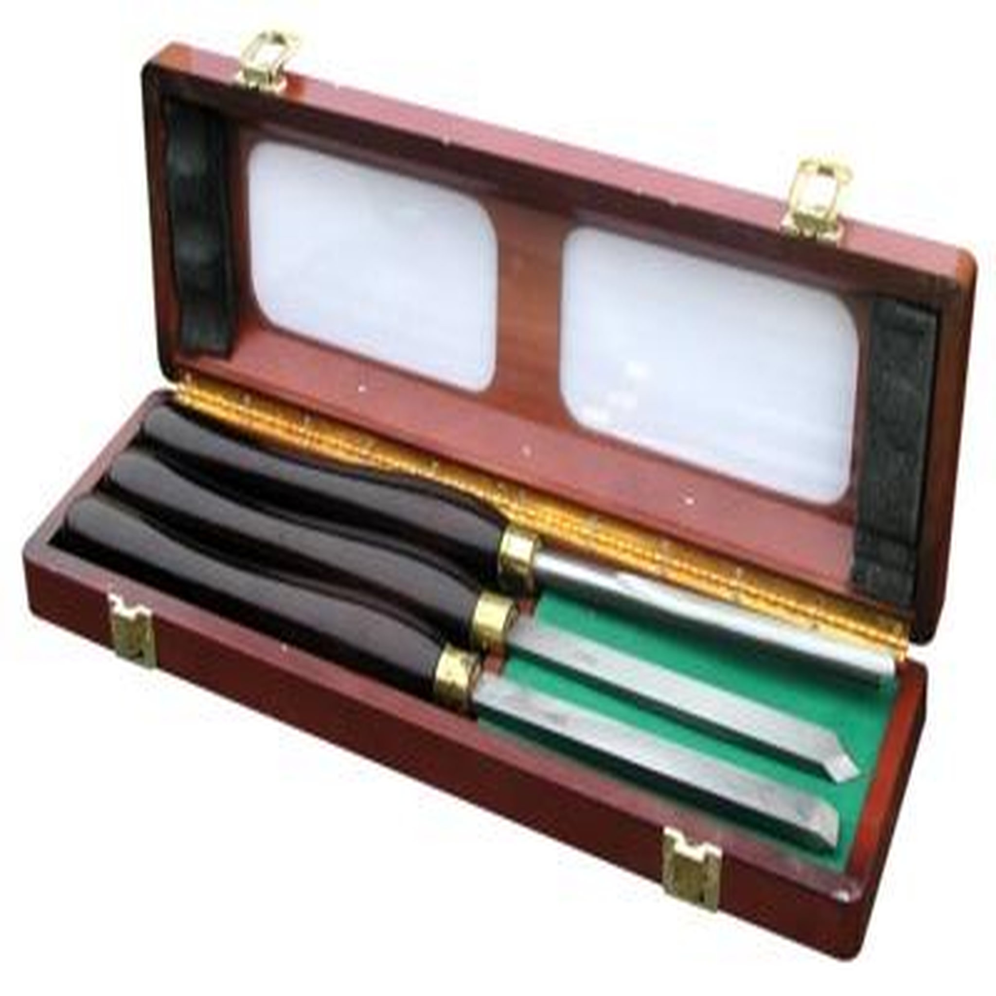 OUTIFRANCE 3 Outils de tourneur manche bois Pro