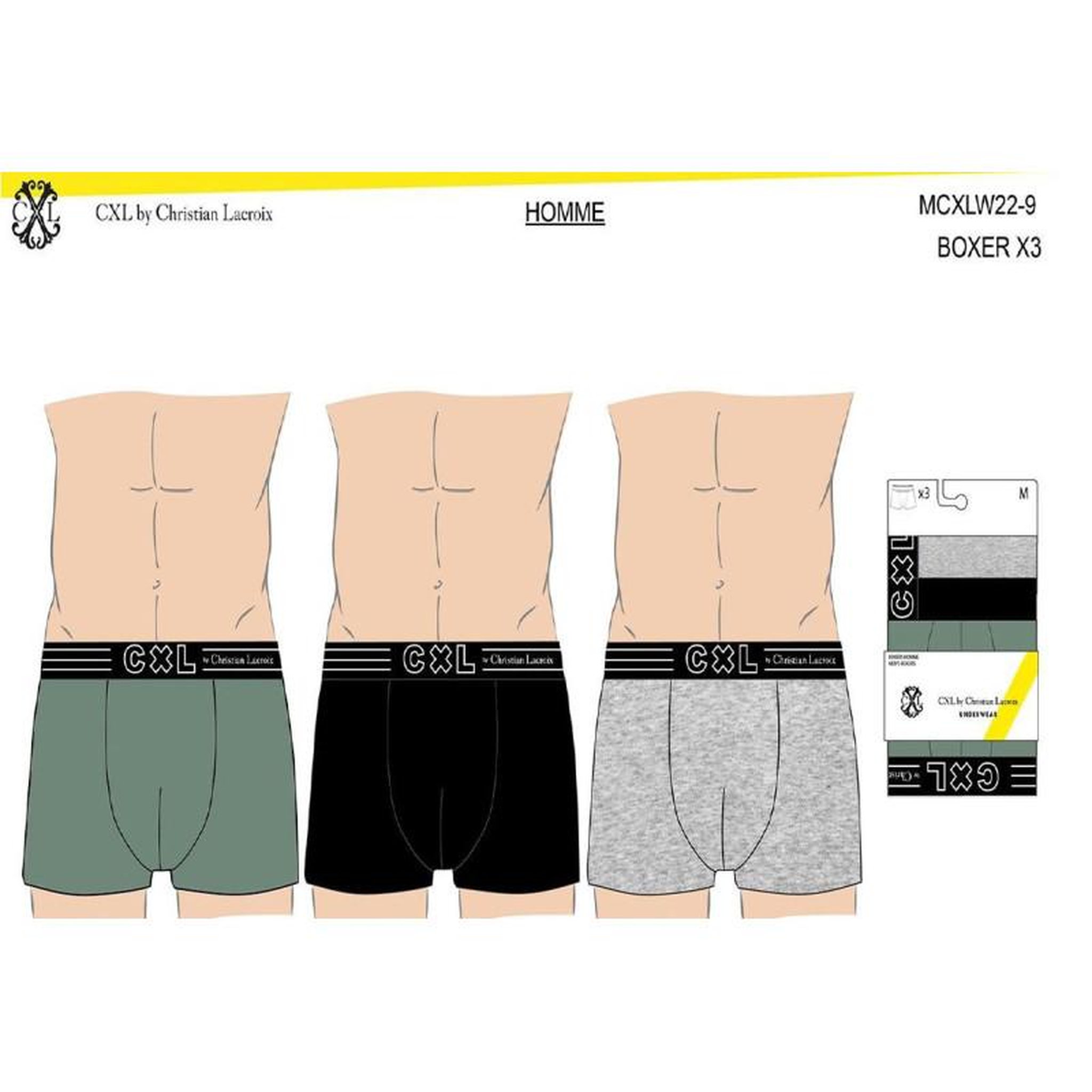 Voir la diapositive 4 : Christian Lacroix Boxer CXL By LACROIX X6