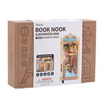 ROBOTIME Serre livre en bois Romantic Venice Book Nook