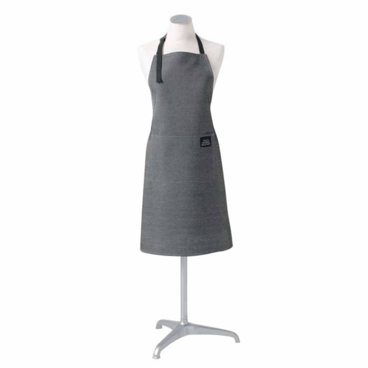 Paris Prix Tablier de Cuisine  Harold  60x84cm Gris