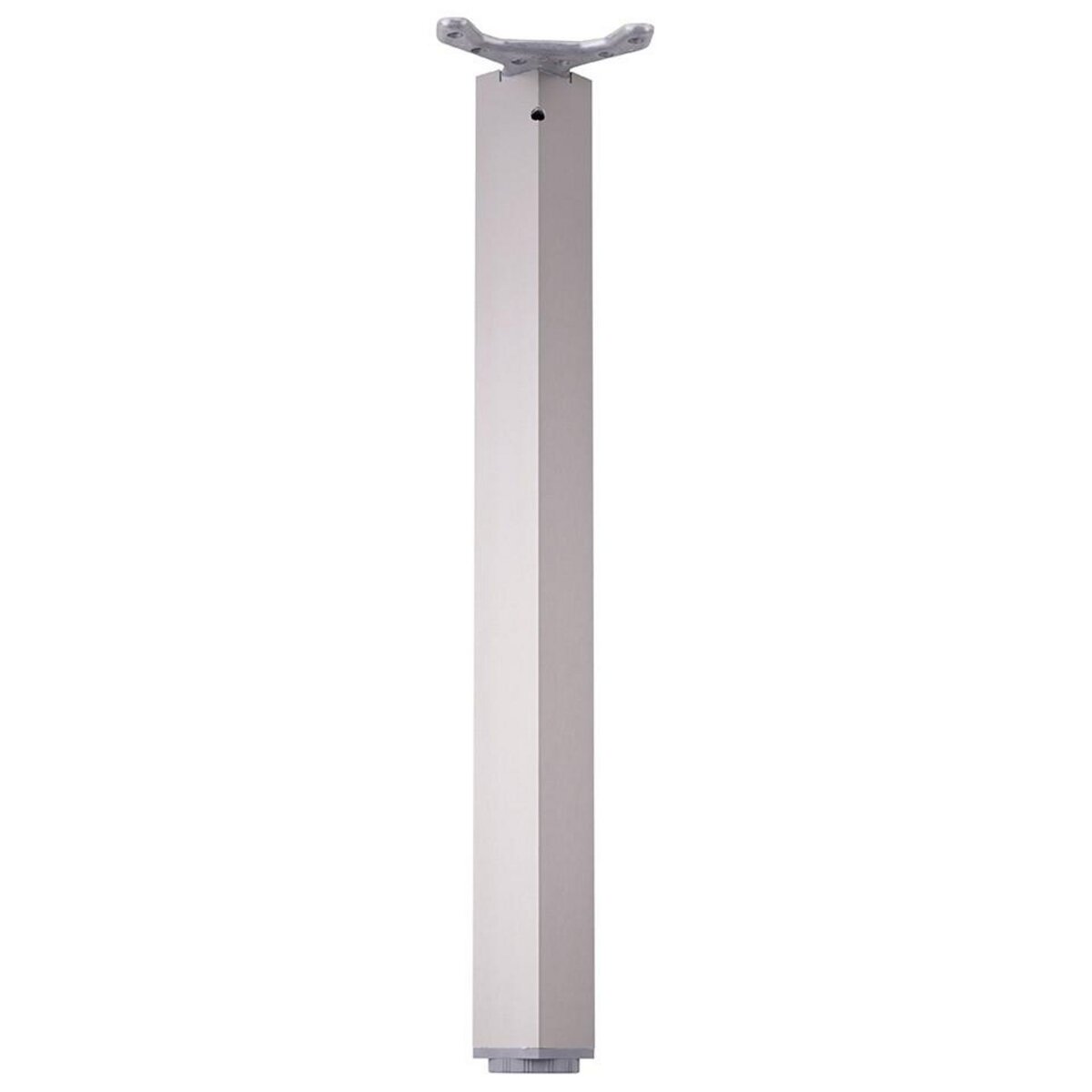 CENTRALE BRICO Pied de table Legs TA001, 820R/60x60mm, imitation acier