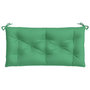 Voir la diapositive 4 : VIDAXL Coussin de banc de jardin vert 110x50x7 cm tissu oxford