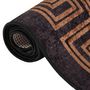 Voir la diapositive 4 : VIDAXL Tapis lavable antiderapant 190x300 cm noir et dore
