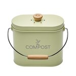 Guillouard Seau à compost ovale 3l vert - 040621