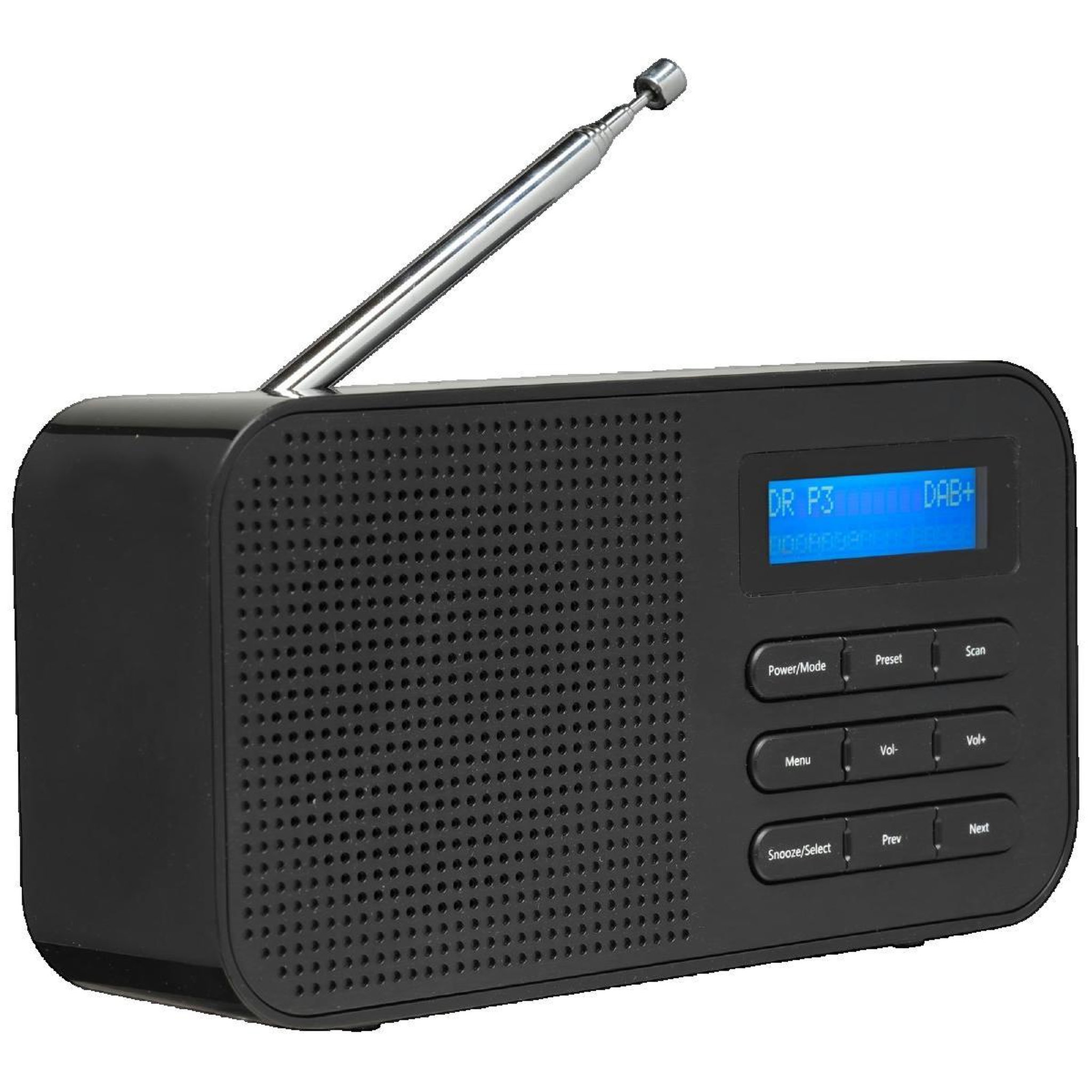 Voir la diapositive 3 : Denver Electronics Radio Portable Denver Electronics DAB-42 avec écran LCD rétroéclairé