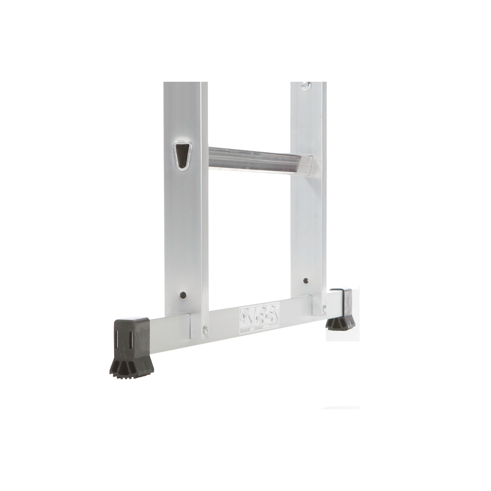 Voir la diapositive 4 : HAILO Echafaudage roulant d'escalier 3m en aluminium - HOBBYSTEP H3