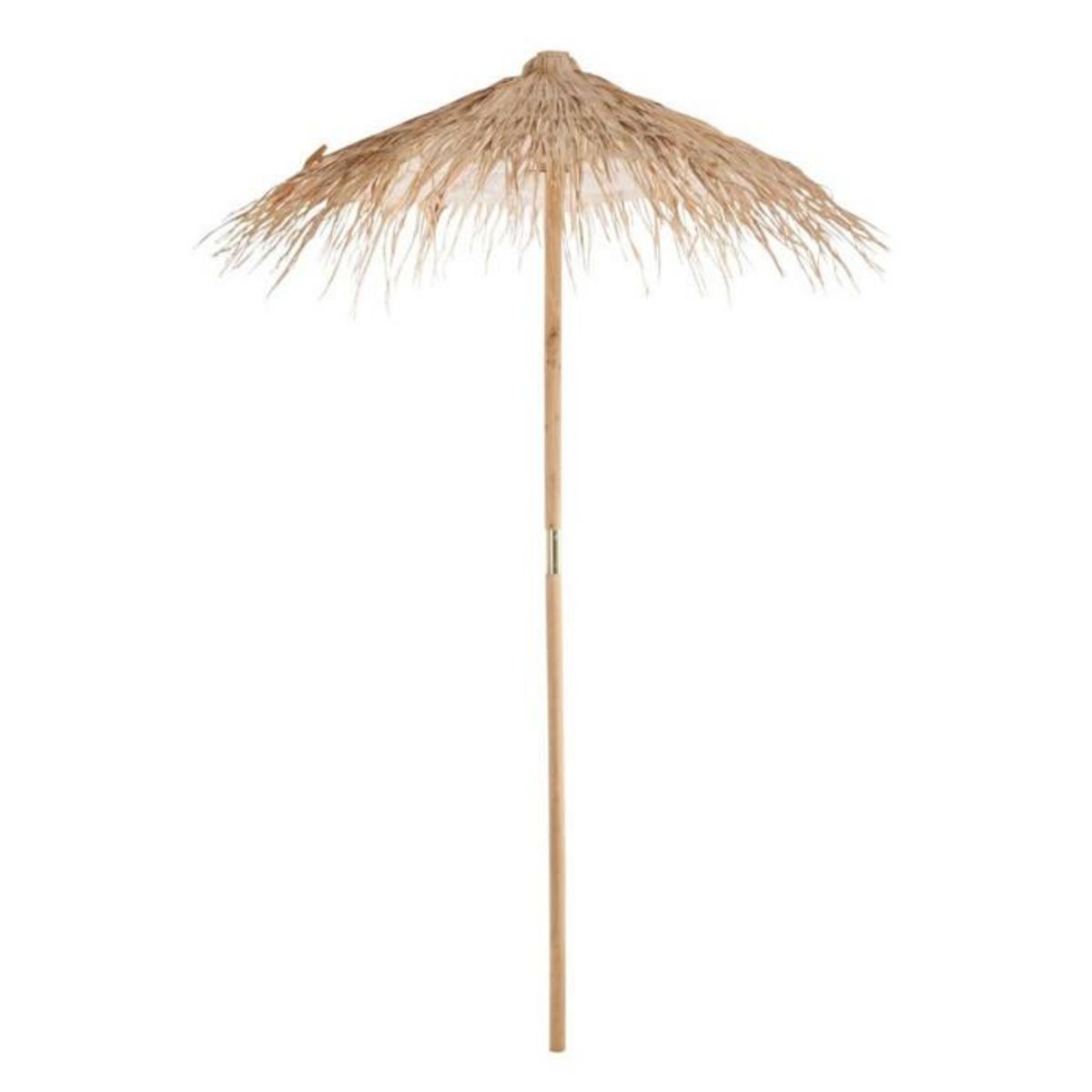 Paris Prix Parasol en Bois  Paille  150cm Naturel