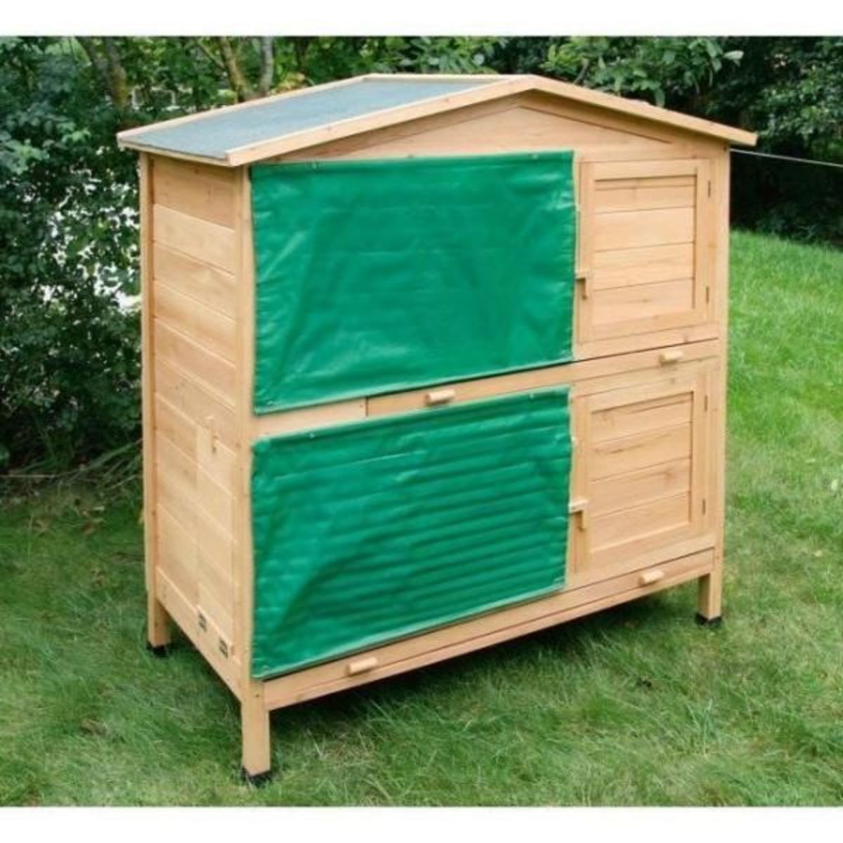 KERBL Kerbl Maison pour rongeurs Appartment 118 x 61 x 130 cm Bois