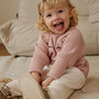 Voir la diapositive 6 : Petit Béguin Ensemble bébé pull et legging en tricot Swan