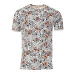 RMS 26 T shirt /Orange Homme RM 26 Aop. Coloris disponibles : Gris