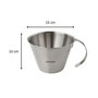 Voir la diapositive 3 : ZENKER Lot de 2 verre doseur inox de 500 ml et 1 litre Zenker Smart Pastry