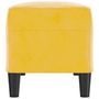 Voir la diapositive 4 : VIDAXL Banc Jaune 100x35x41 cm Velours