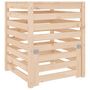 Voir la diapositive 2 : VIDAXL Composteur 63,5x63,5x77,5 cm Bois massif de pin