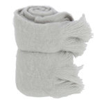 Paris Prix Plaid Uni à Franges  Glen  130x180cm Gris