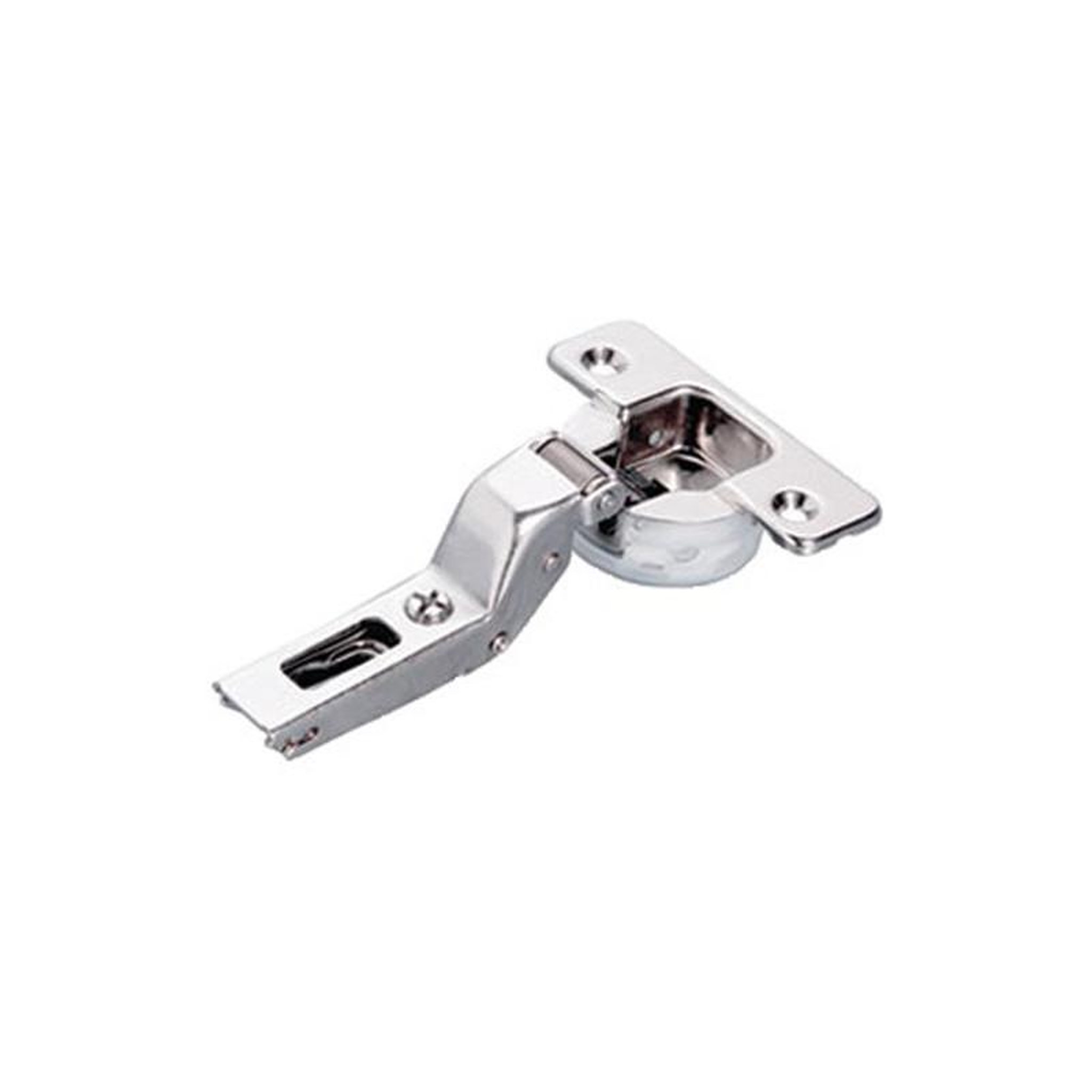 SALICE Charnière SILENTIA+ à visser coudée de 17mm finition argentée SALICE C7A6PD9