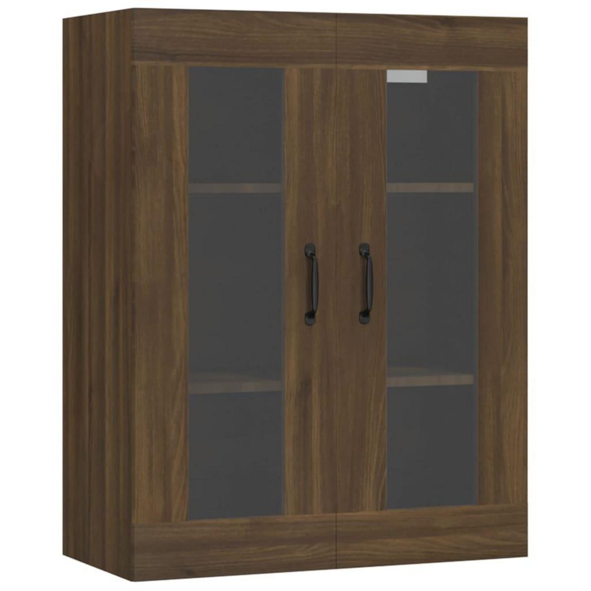VIDAXL Armoire murale suspendue Chene marron 69,5x34x90 cm
