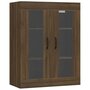 Voir la diapositive 2 : VIDAXL Armoire murale suspendue Chene marron 69,5x34x90 cm