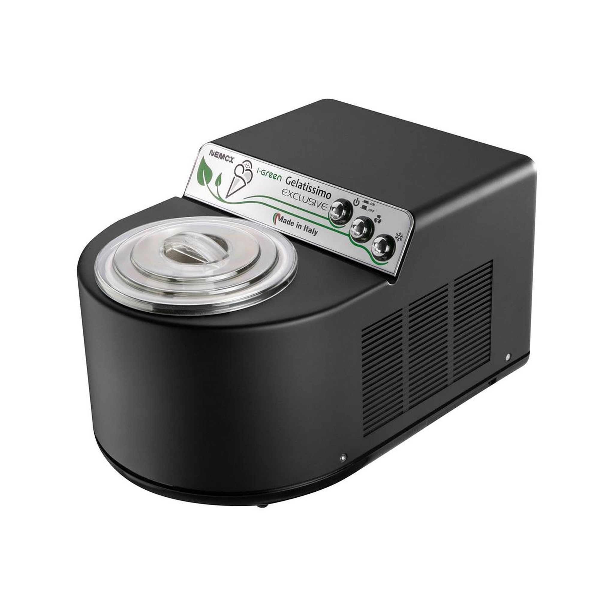 Voir la diapositive 2 : Nemox Turbine à glaces 1.7l 140w noire - 003a610260