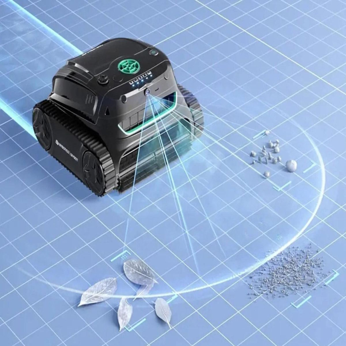 WYBOT Robot de piscine sans fil S2 Solar Vision - Wybot