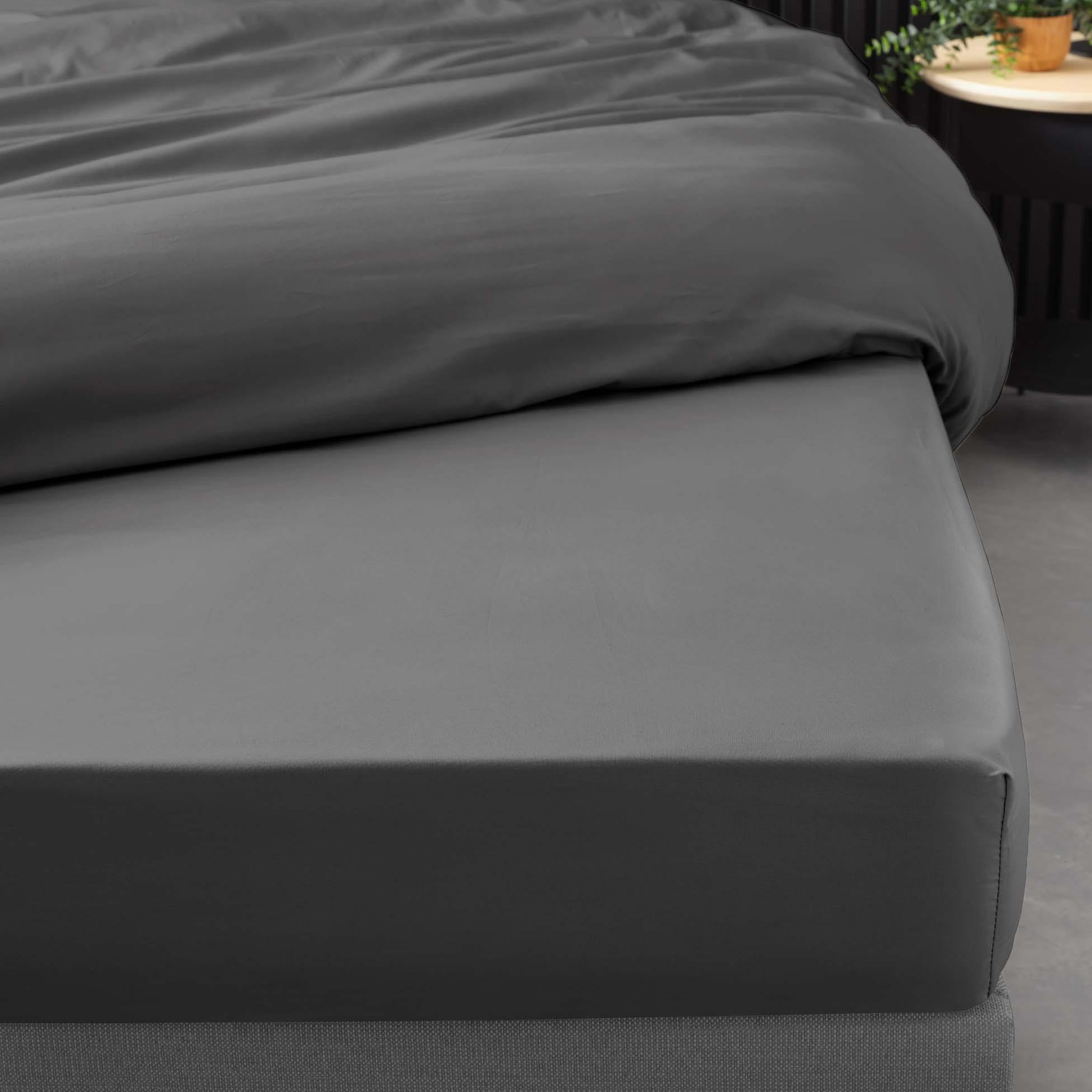 Voir la diapositive 3 : Eden Drap housse en percale design et moderne