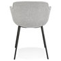 Voir la diapositive 5 : Paris Prix Fauteuil Design  Sead  80cm Gris