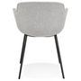 Voir la diapositive 5 : Paris Prix Fauteuil Design  Sead  80cm Gris
