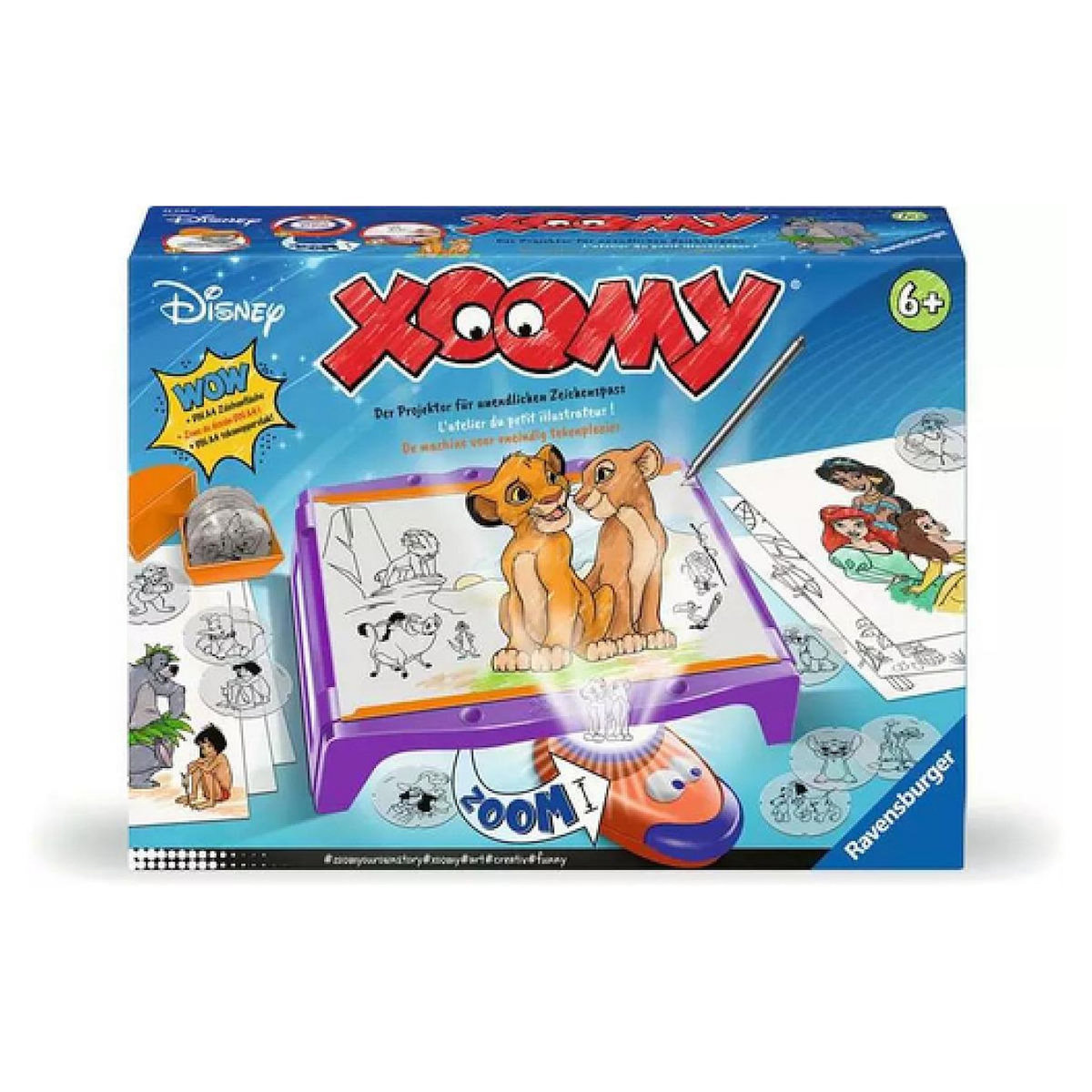 RAVENSBURGER Xoomy Disney - Dessine tes Disney préférés