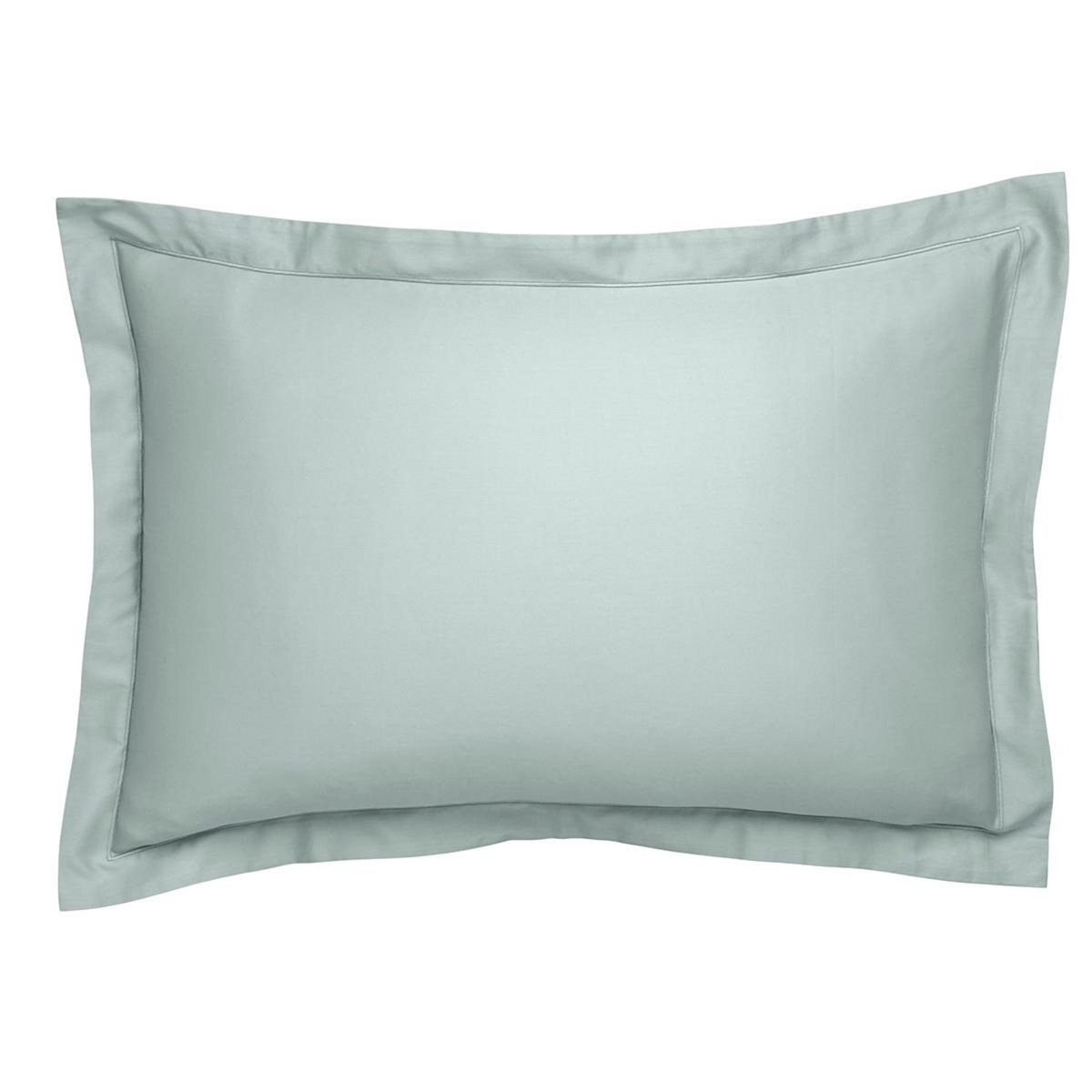 DODO Taie d'oreiller Partition Satin de coton Coloris Menthe