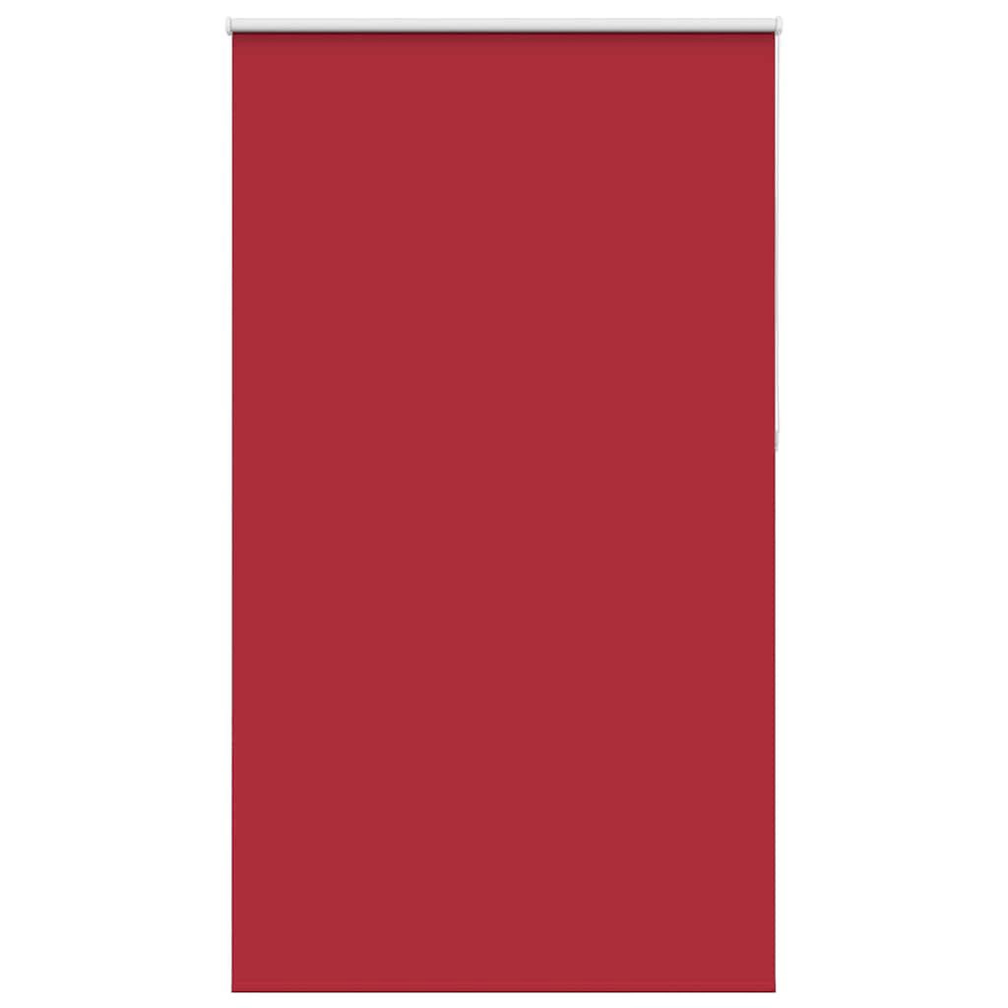 Voir la diapositive 2 : VIDAXL Store enrouleur occultant rouge largeur du tissu 131,6 cm