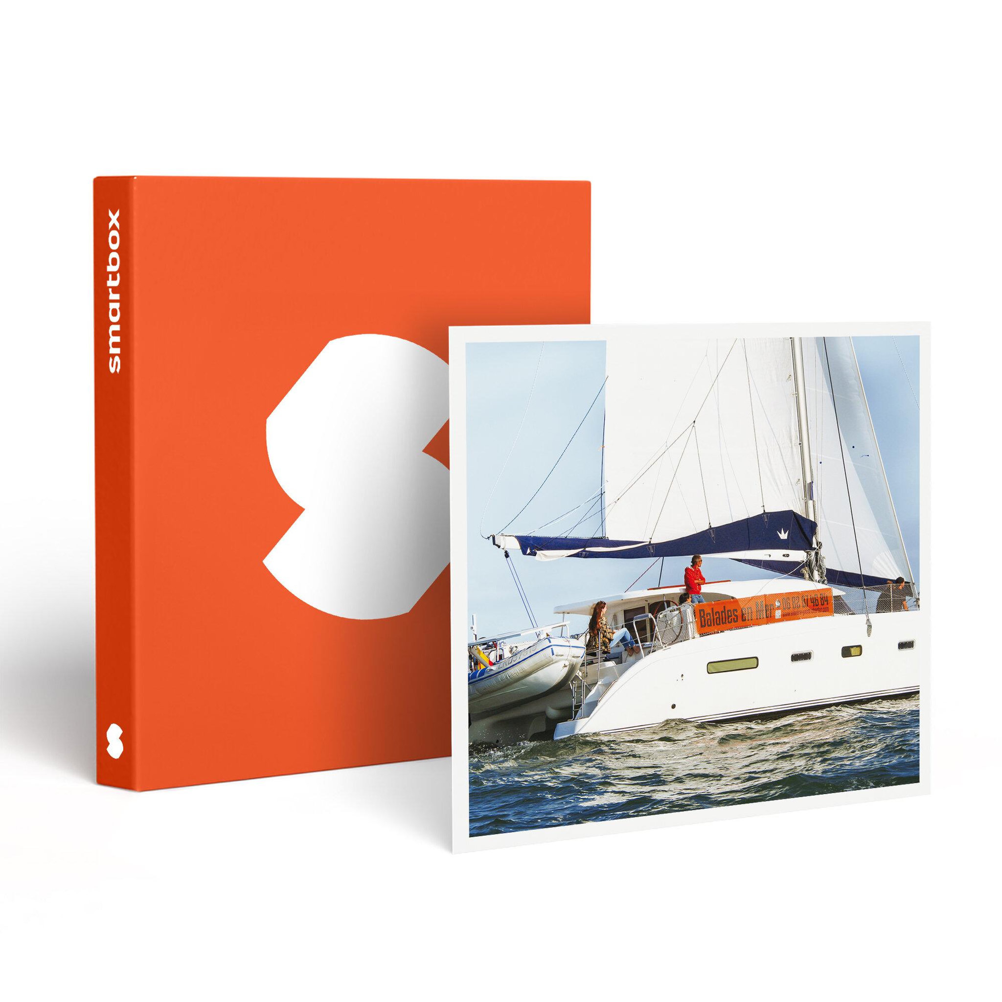 Smartbox Croisière en catamaran à la rochelle : 2h en duo en matinée - coffret cadeau sport & aventure