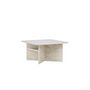Voir la diapositive 6 : Paris Prix Table Basse Effet Marbre  Alesund   75cm Beige
