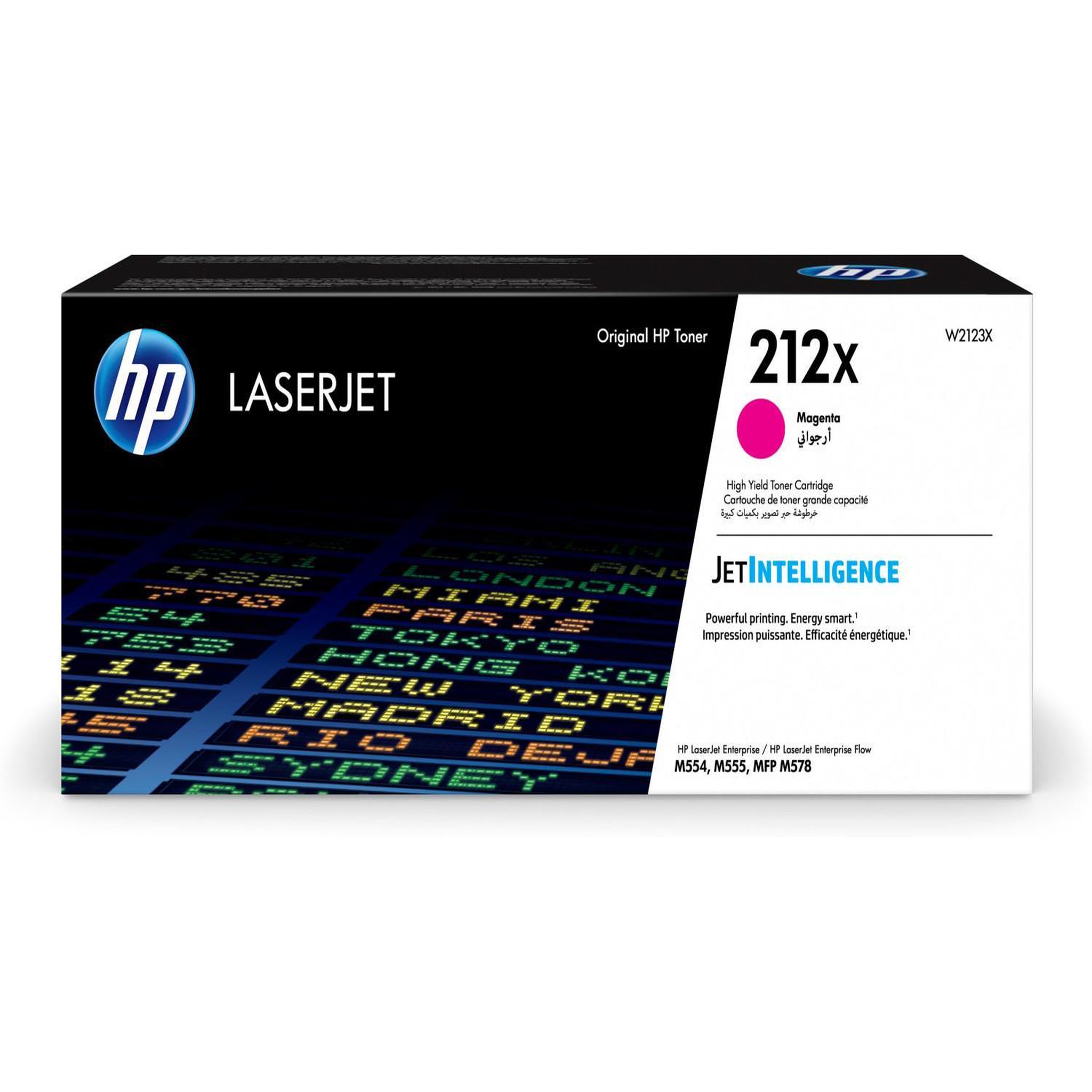 Voir la diapositive 2 : HP Toner Original HP 212X Magenta haute capacité