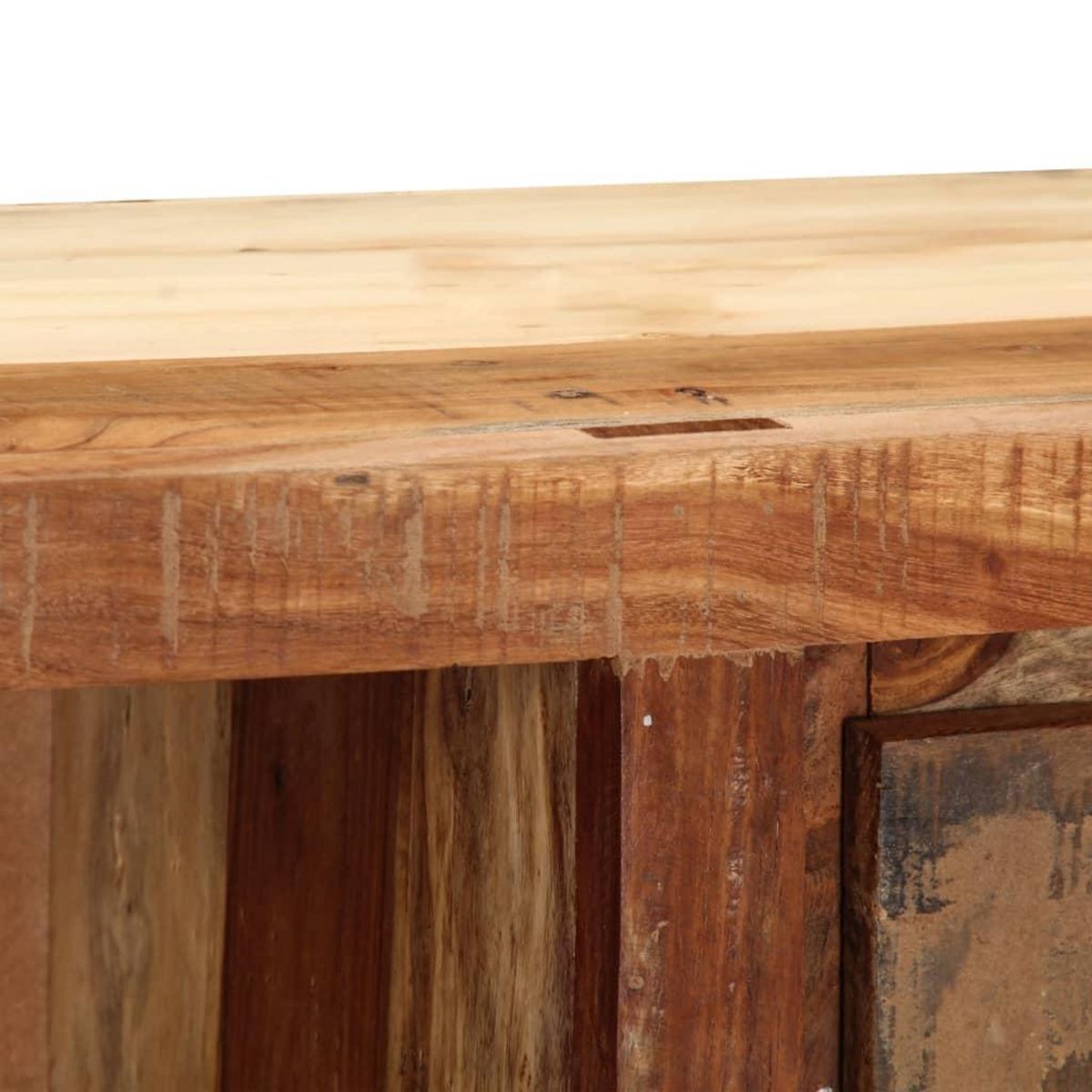 VIDAXL Meuble TV 100x30x33 cm Bois de recuperation massif