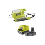 Ryobi Pack RYOBI - Mini outil multifonction 18V One+ - 1 batterie - 2,0Ah - 1 chargeur rapide