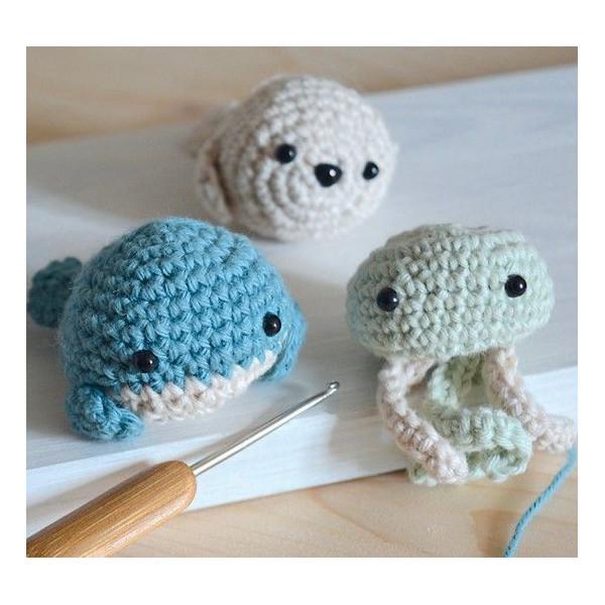 Voir la diapositive 5 : SYCOMORE Lovely Box - SYCOMORE - Amigurumi - Animaux de la mer - Des 10 ans