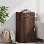 VIDAXL Buffet chene marron 50x42,5x93 cm bois d'ingenierie