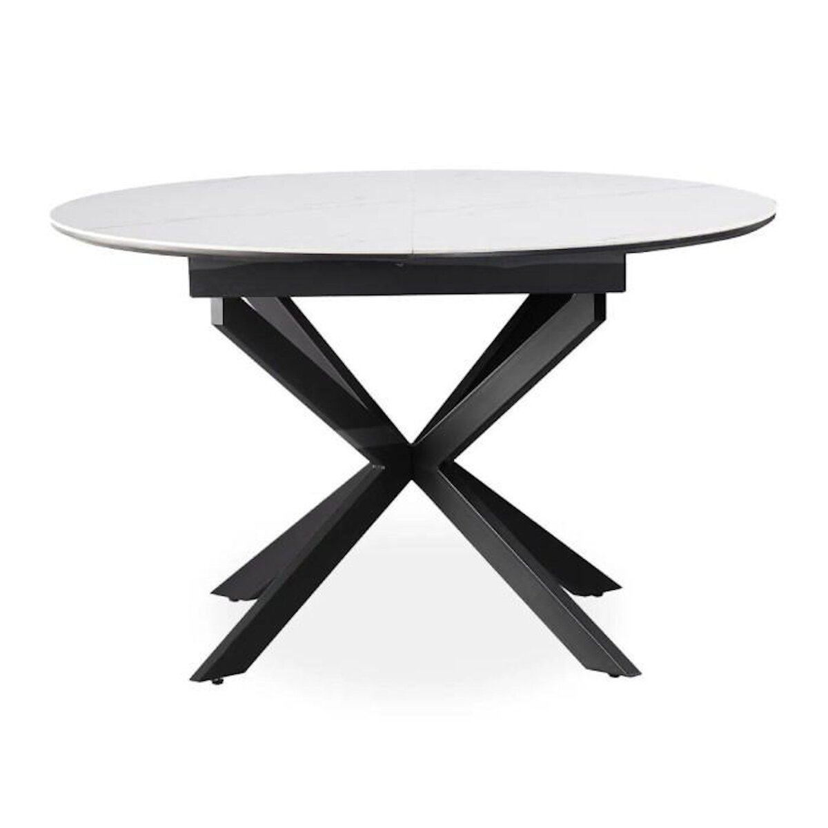 Paris Prix Table à Manger Céramique Extensible  Belli  160cm Blanc